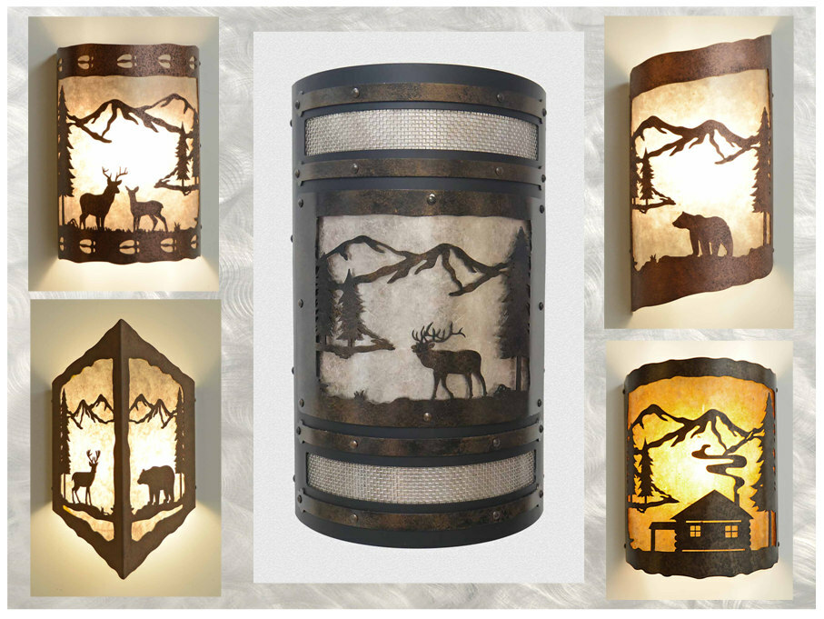 Rustic & Cabin Wall Lights